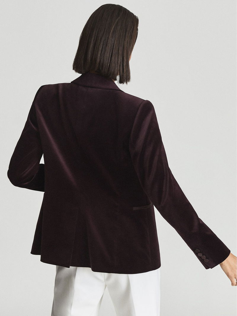 REISS Opal Velvet Blazer