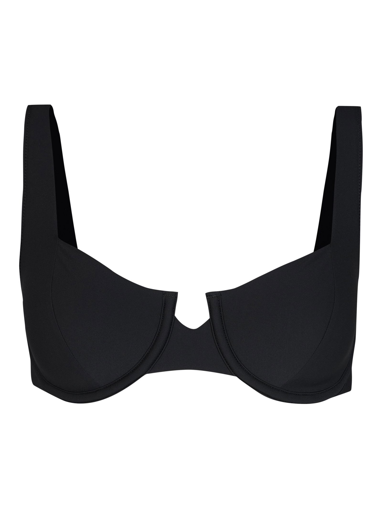 SWEATY BETTY Laguna Underwired Bikini Top in Black | Endource