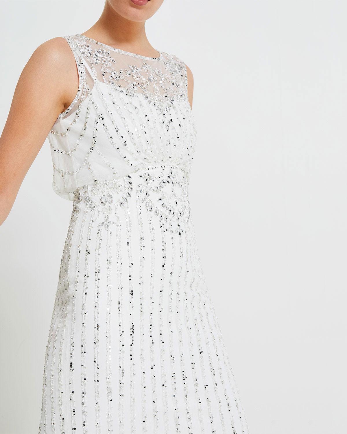 PHASE EIGHT Milly Beaded Bridal Dress | endource