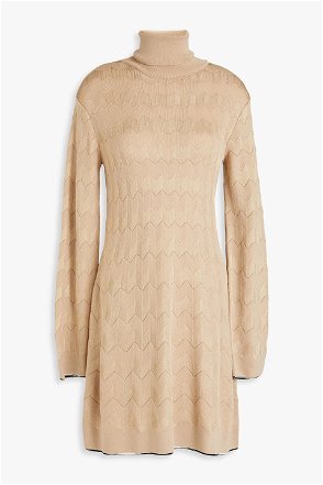  OTHER STORIES Belted Mini Knit Dress in Cream