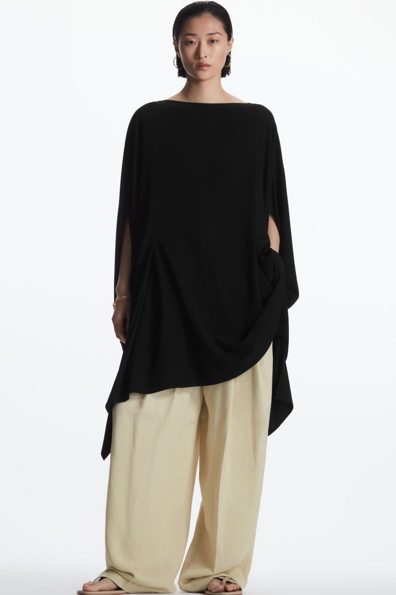 cos oversized kaftan midi dress COS Oversized Kaftan Dress