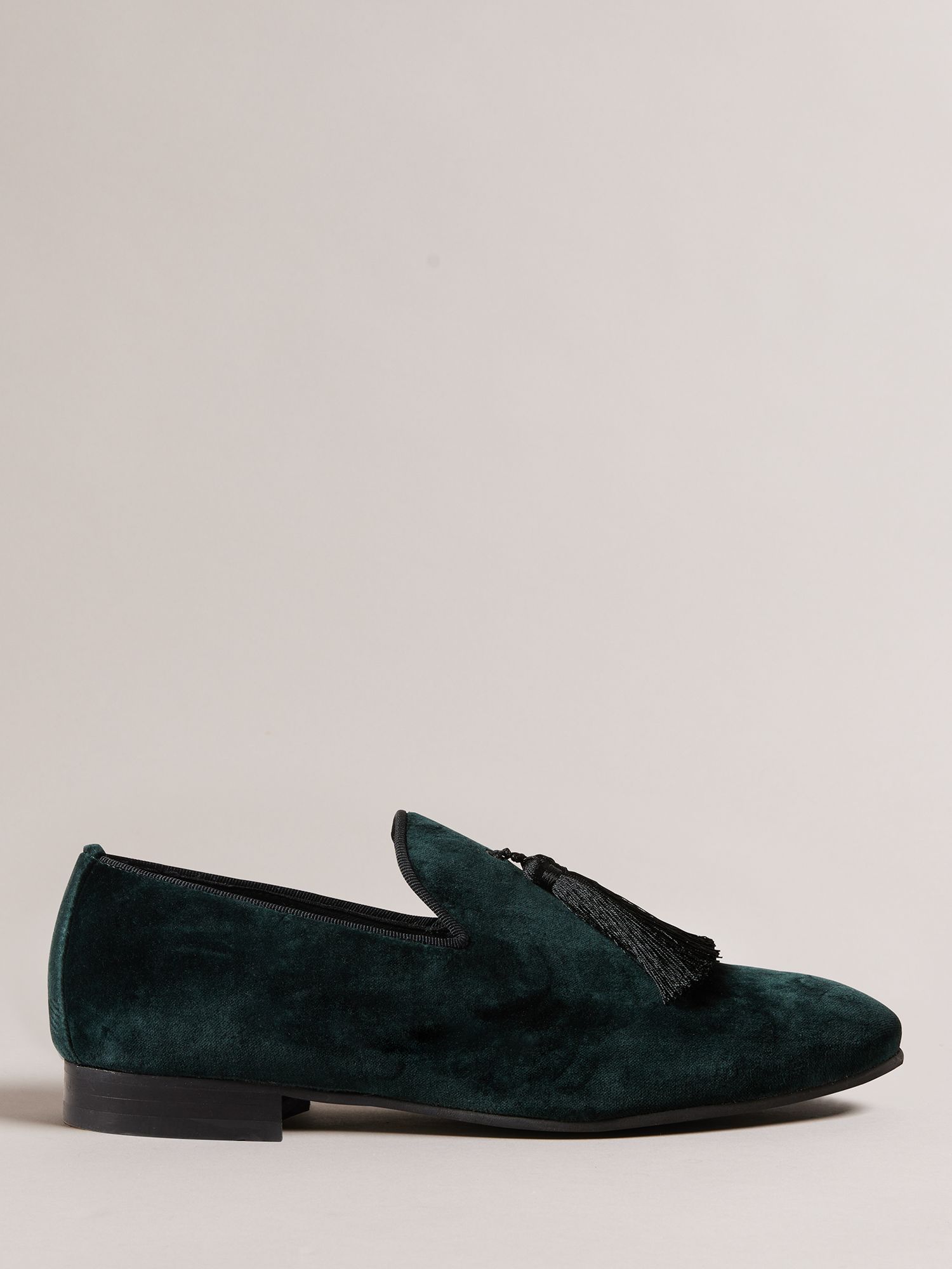 Ted Baker Green Velvet Loafers Men’s 9 Luxury Dress Slip On Shoes New Men main image 3