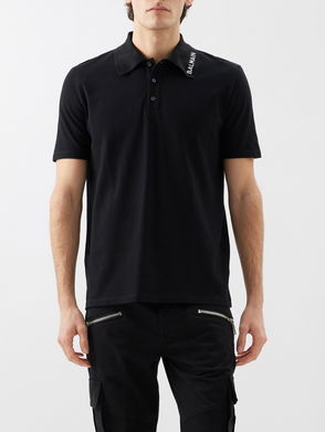 Logo-Embroidered Cotton-Jersey Polo Shirt