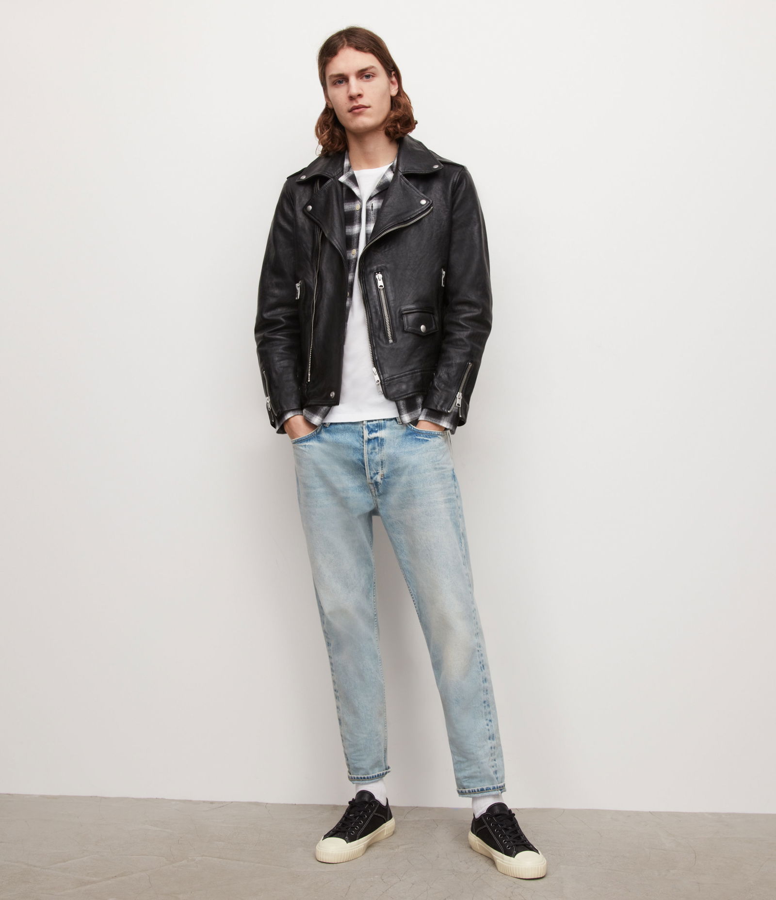 ALLSAINTS Sora Leather Biker Jacket | endource