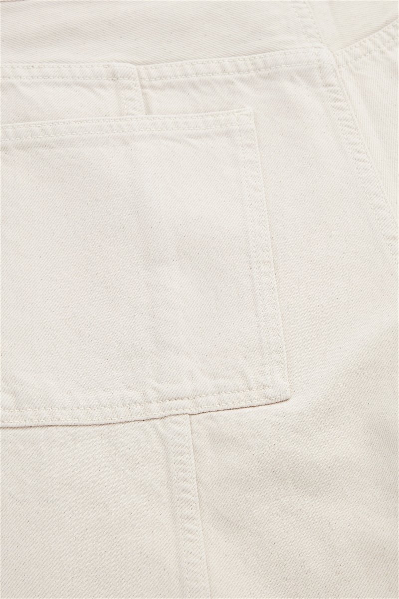 COS Seam-Detailed Jeans in Light beige | Endource