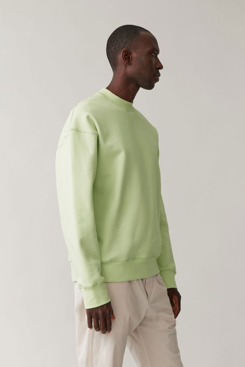 Crew Neck Sweatshirt Cos Relaxed Jersey Sweatshirt COS Relaxed