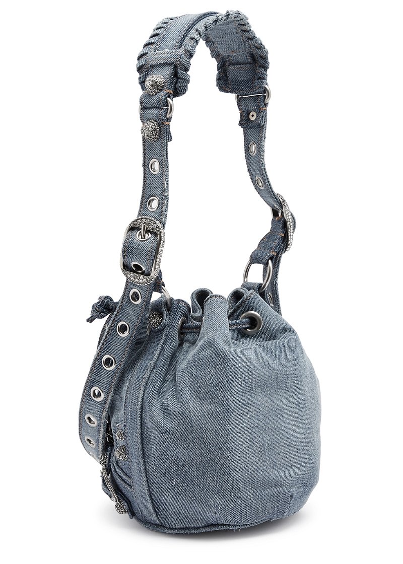 Balenciaga Denim bucket bag, Women's Bags