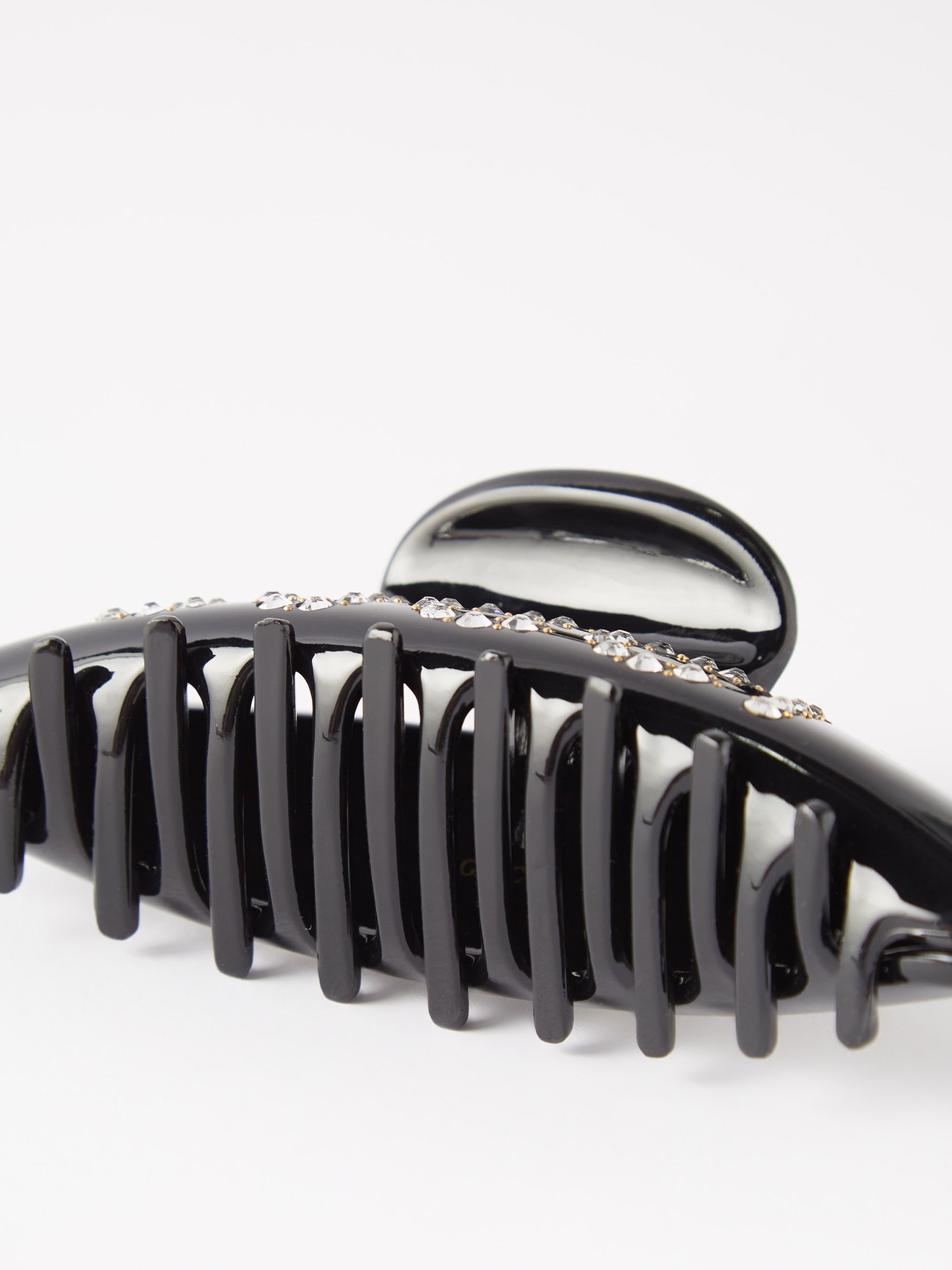 Gucci Black Hair Claw with crystal logo on each side. NWOT! Gucci  main image 4
