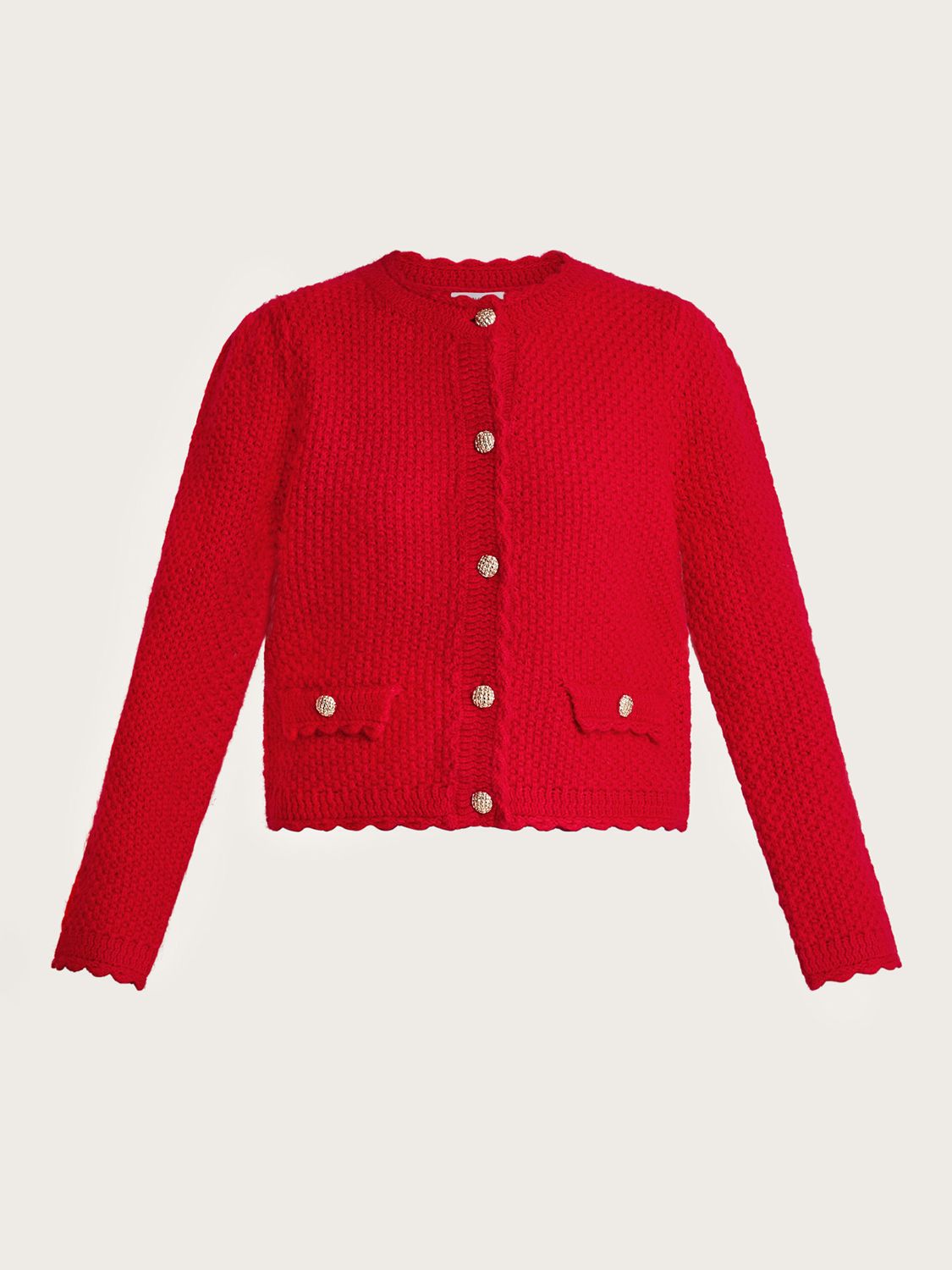 Monsoon Suki Stitch Knit Cardigan endource