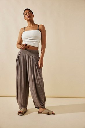 FREE PEOPLE Free-Est - Mazy Pants in Iced Coffee
