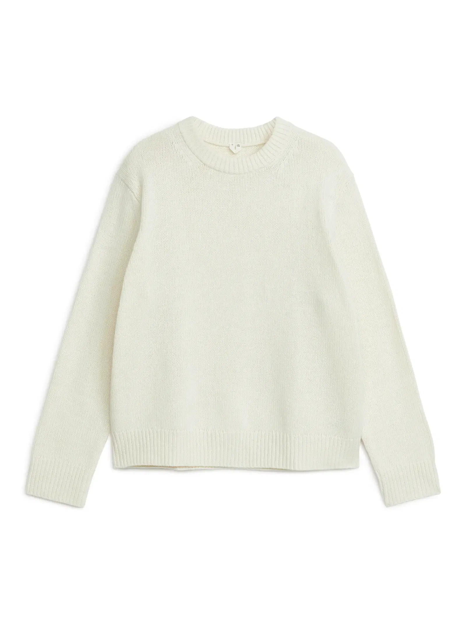 ARKET Heavy Knit Wool Jumper in Beige Endource