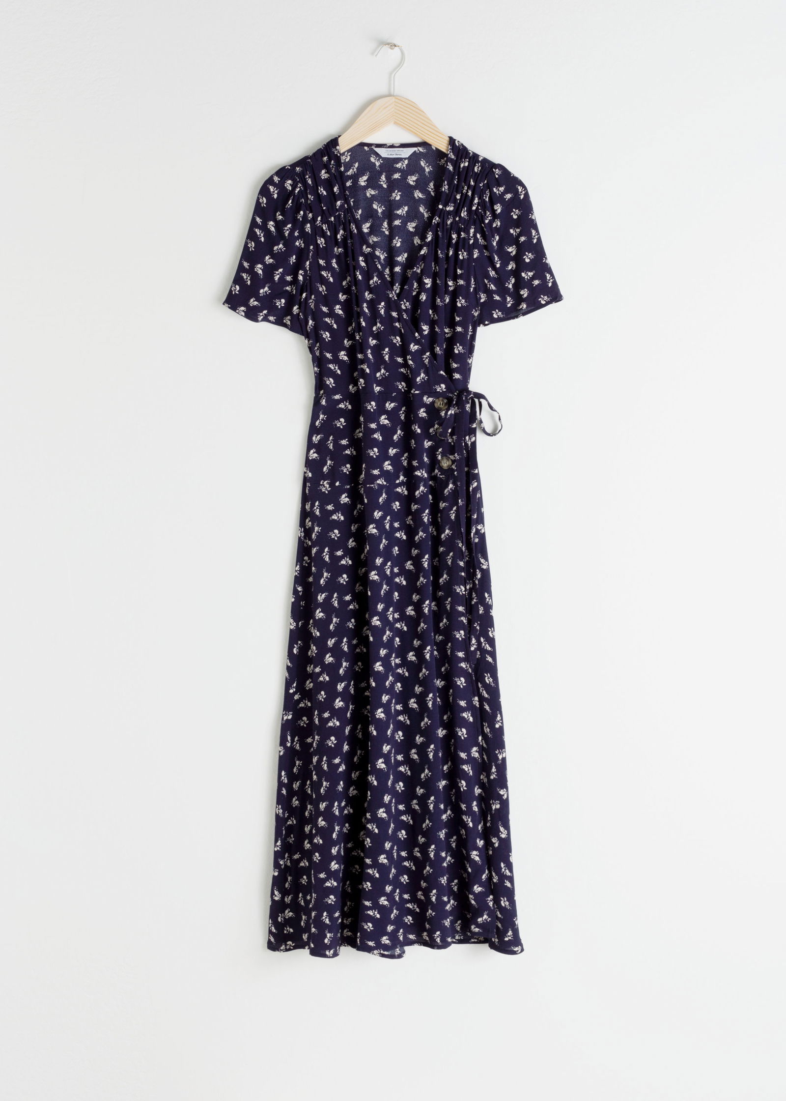 green emerald velvet dress & other stories