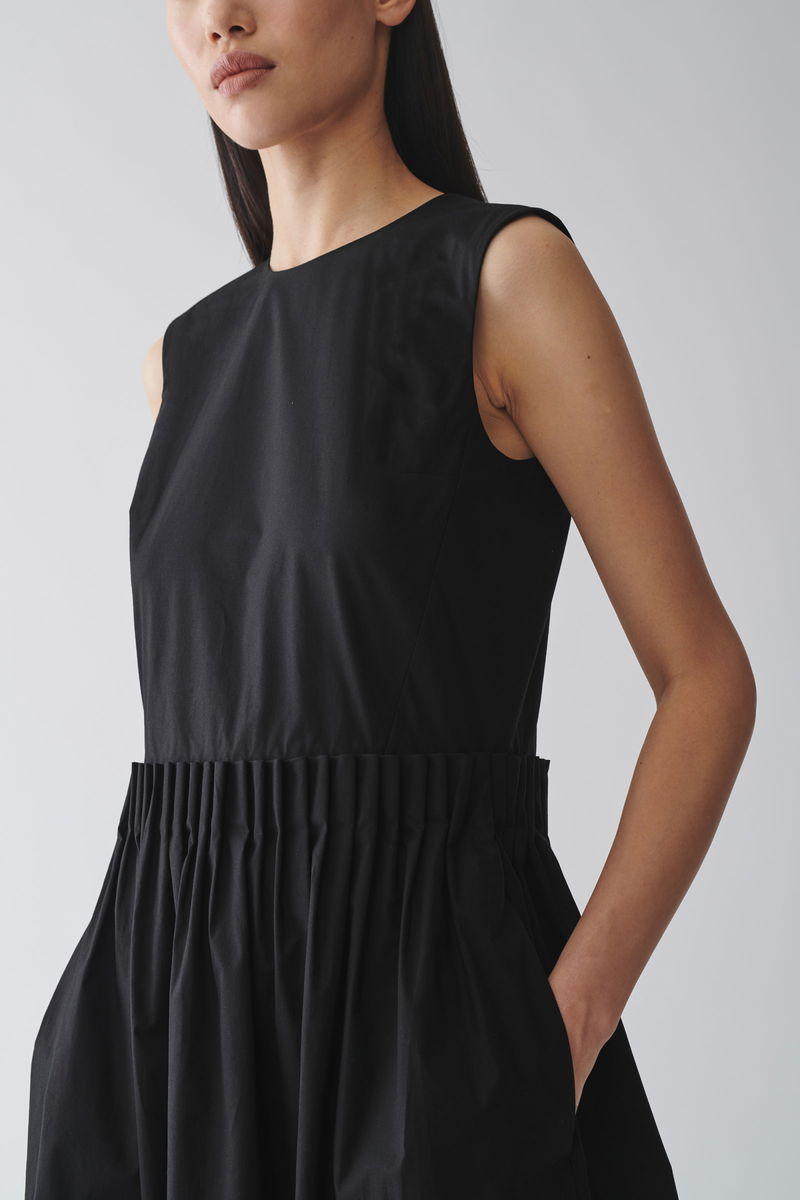 COS Flared Cotton Dress | endource