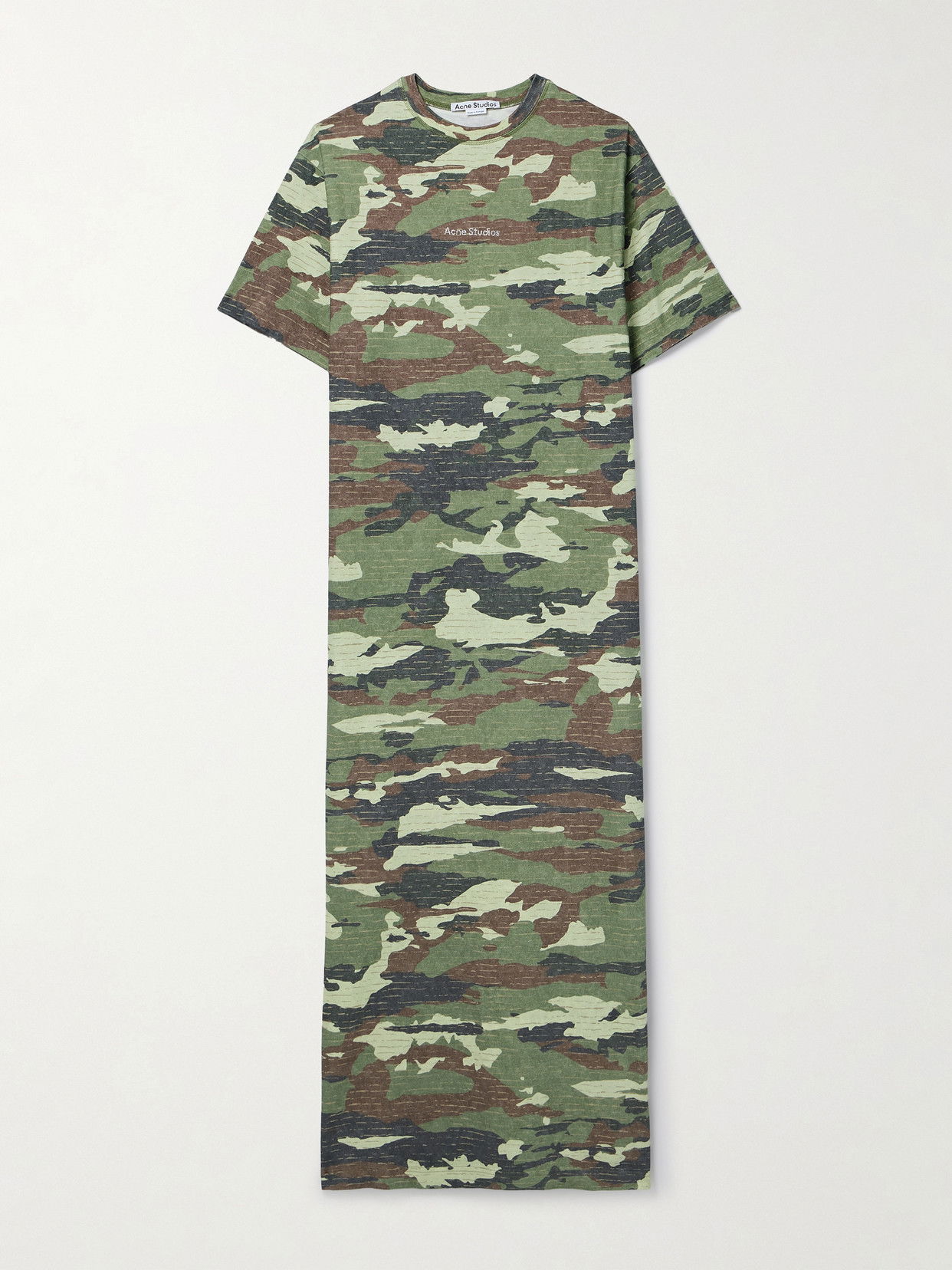 ziera dress shoes Vintage Jean Paul Gaultier Mesh Net Camo Camouflage Dress – Recess main image 0