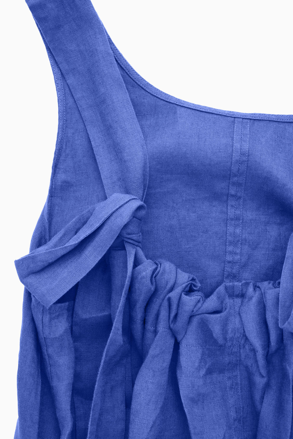 knee length dresses for ladies Cleo Linen Dress – iam main image 1