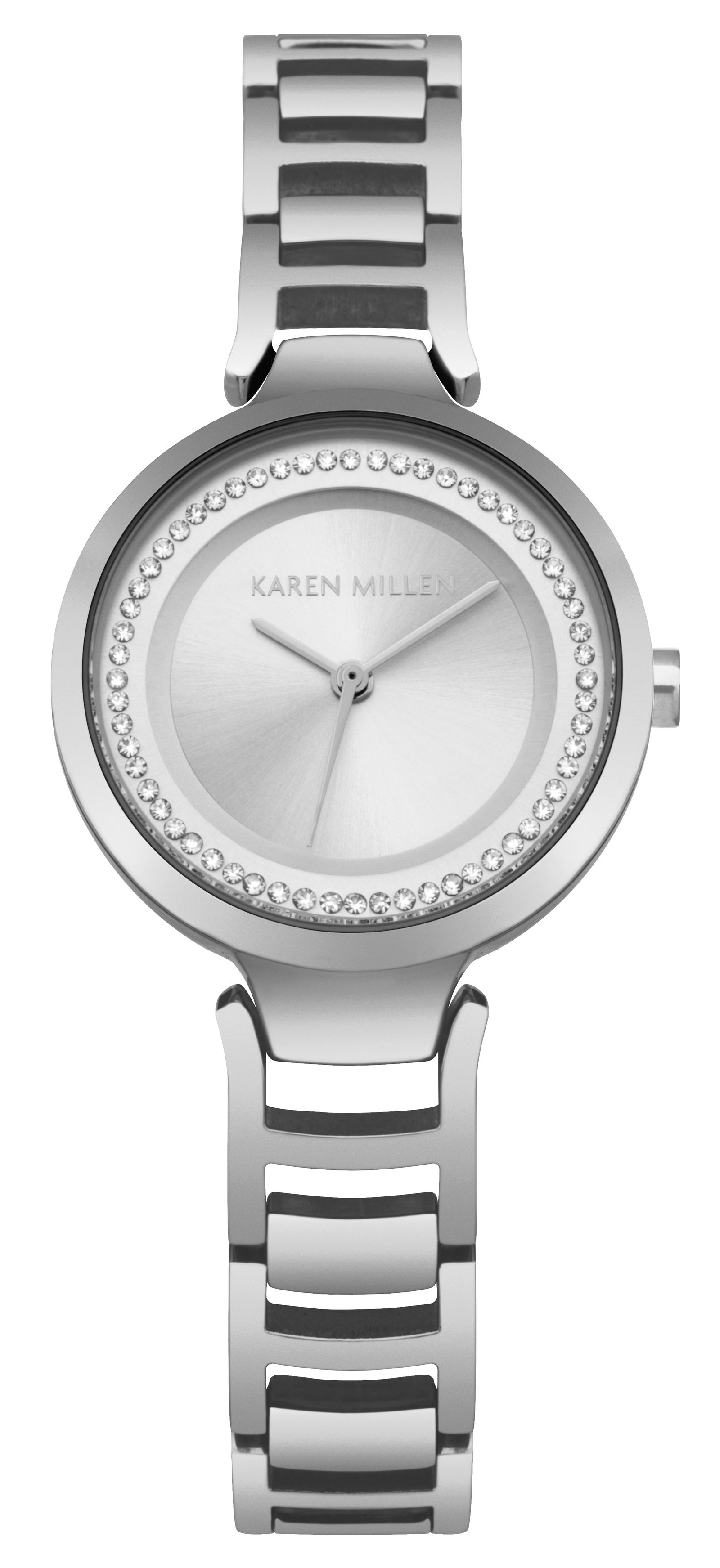 KAREN MILLEN Diamante Edge Watch endource