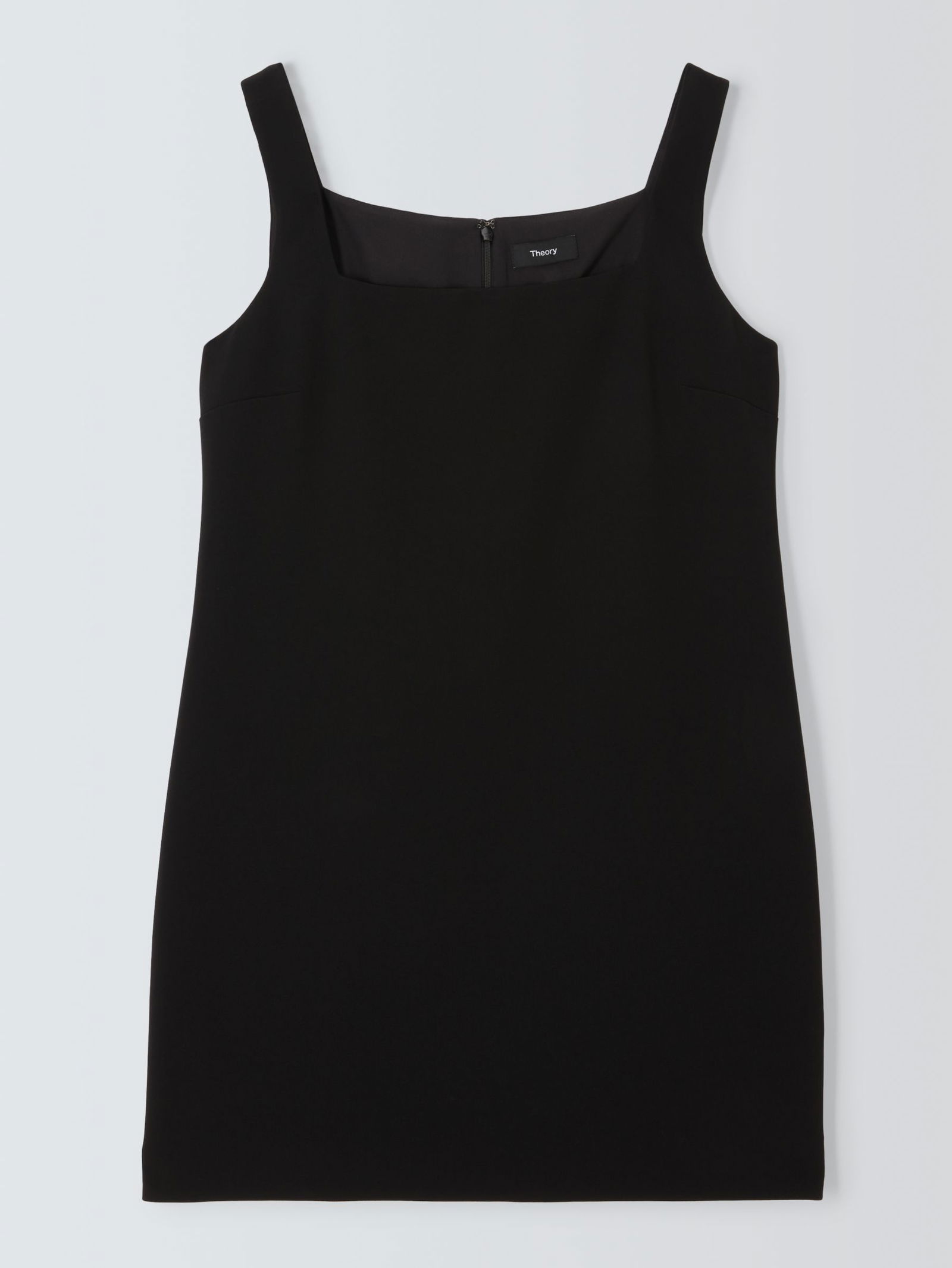 THEORY Square Neck Mini Shift Dress | endource