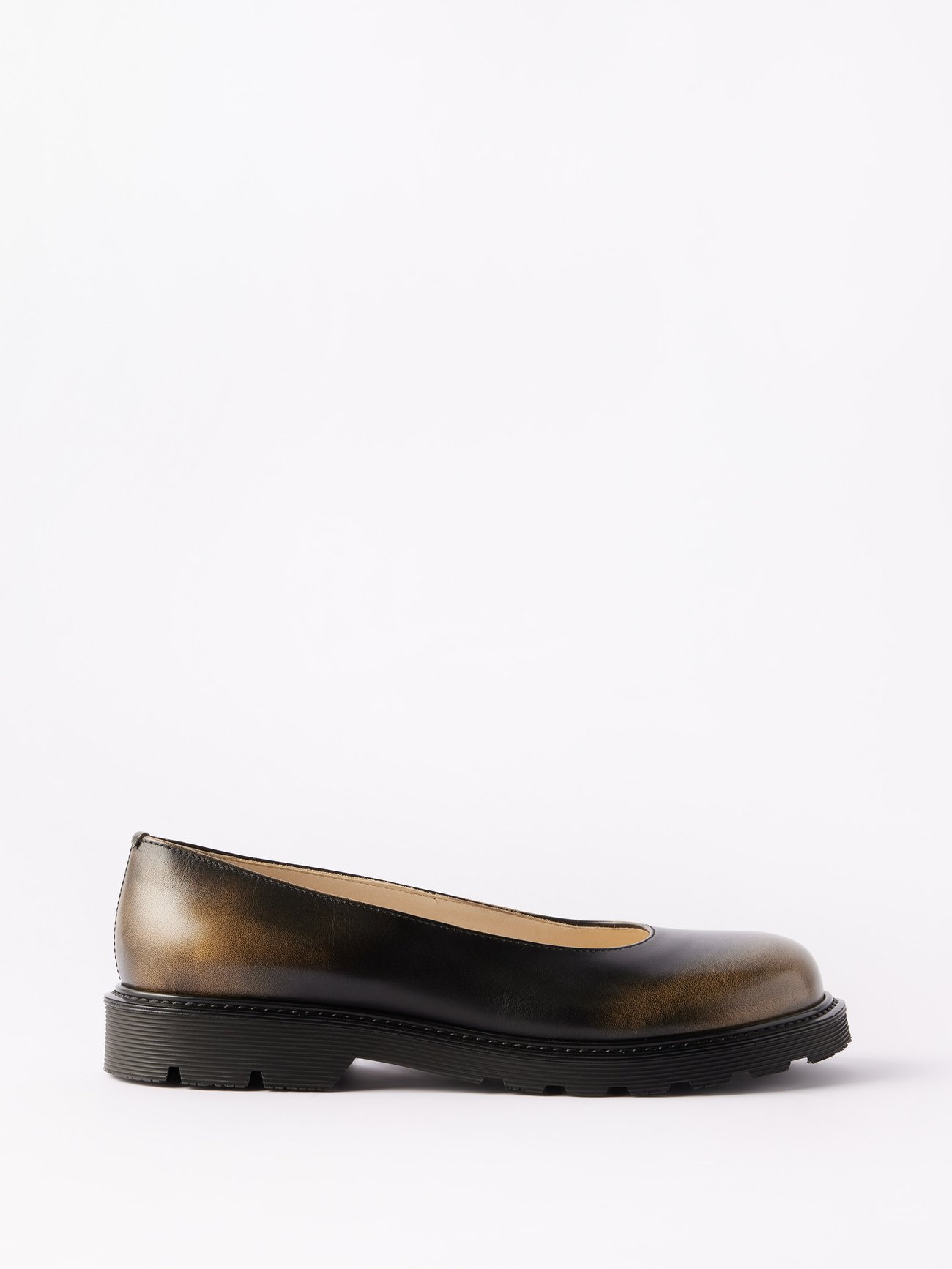 Loewe 25 Pebble Ballet Flats Black Calfskin main image 1