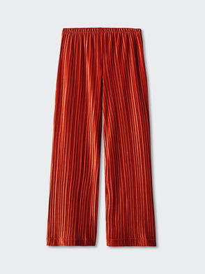 TED BAKER Sayakat Wide Leg Trousers in Coral