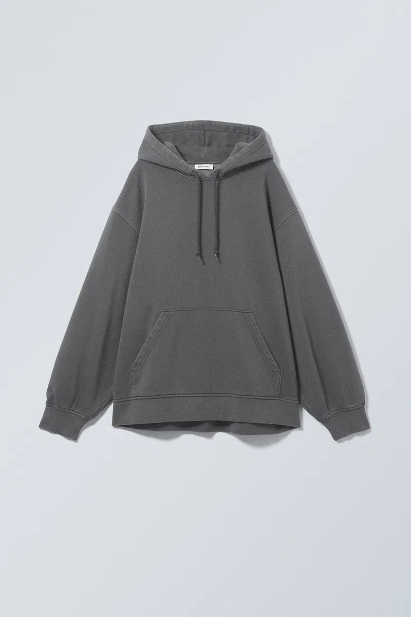 Weekday Essence hoodie in grey