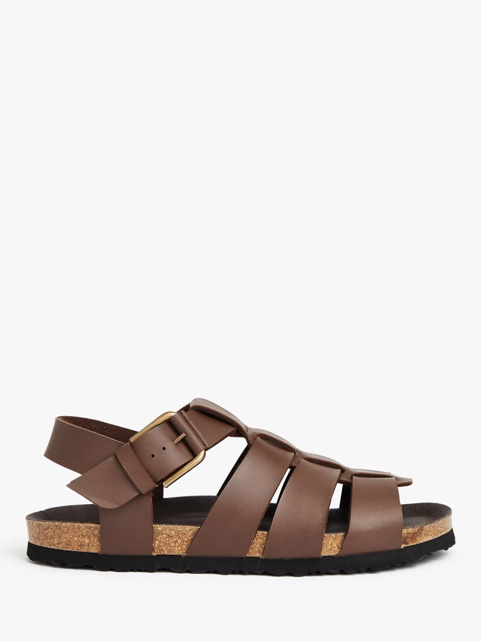 JOHN LEWIS Vegan Fisherman Sandals in Brown Endource