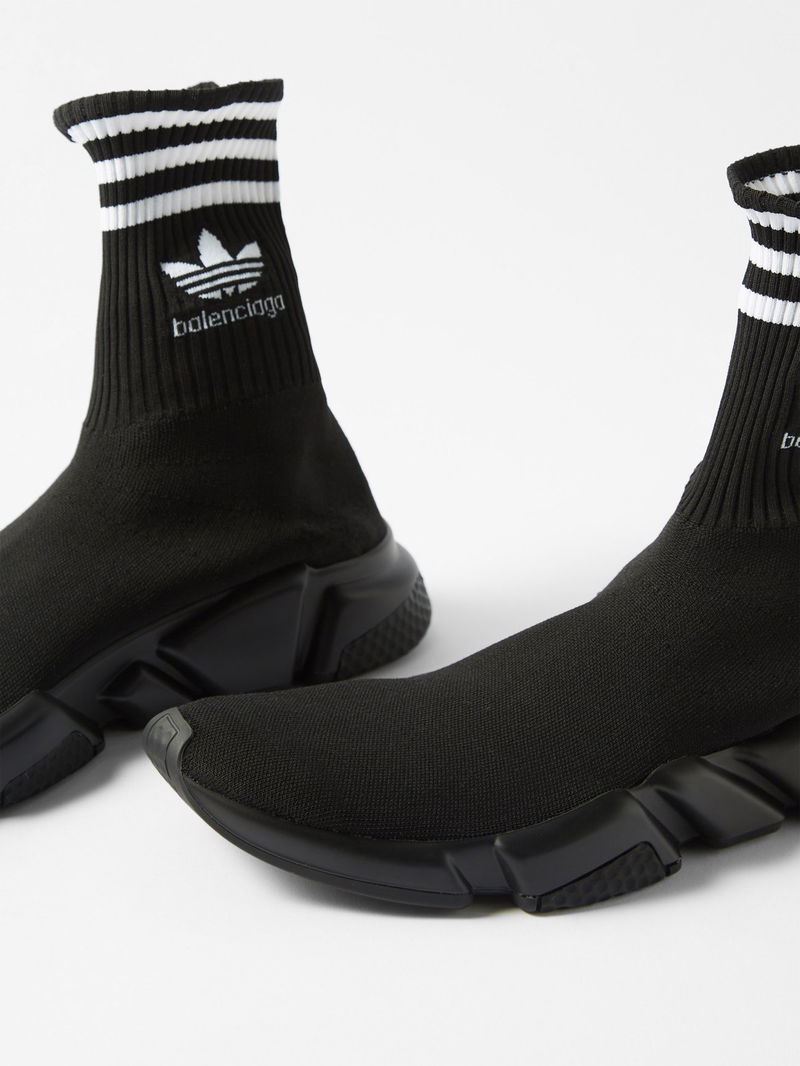 Sock Reebok X Balenciaga Buy Balenciaga Black Top League Socks In