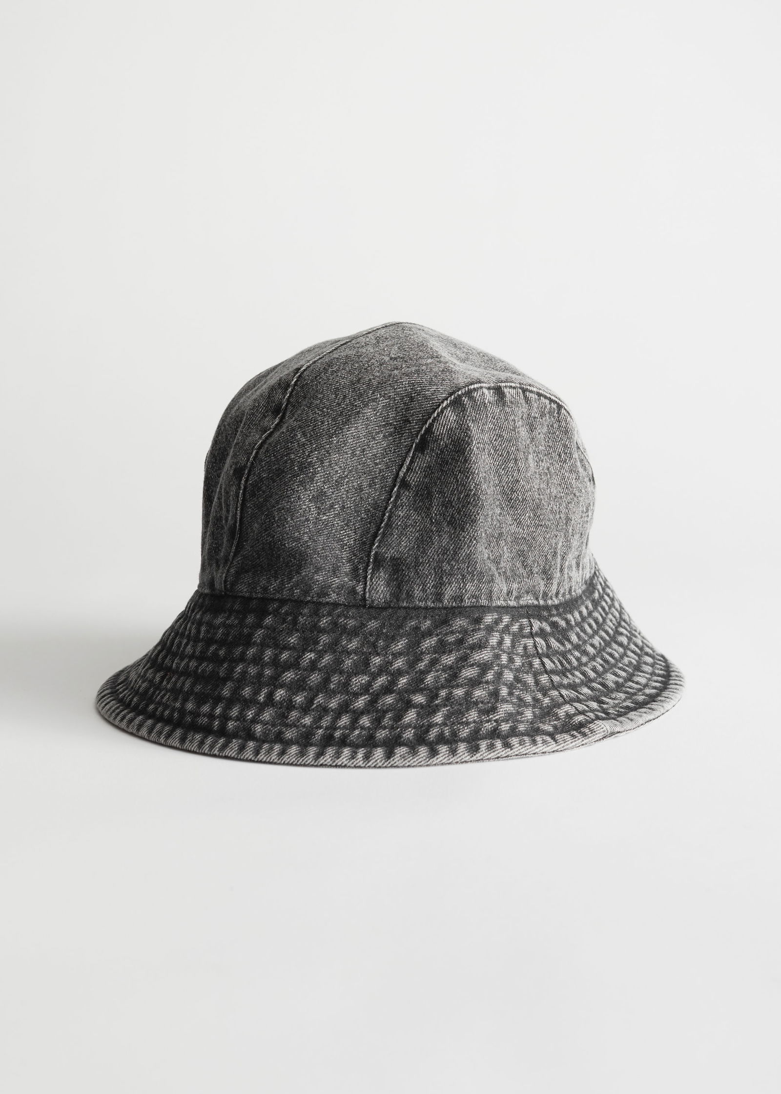 Sombrero Tipo Bucket De Denim De & Other Stories - Negro