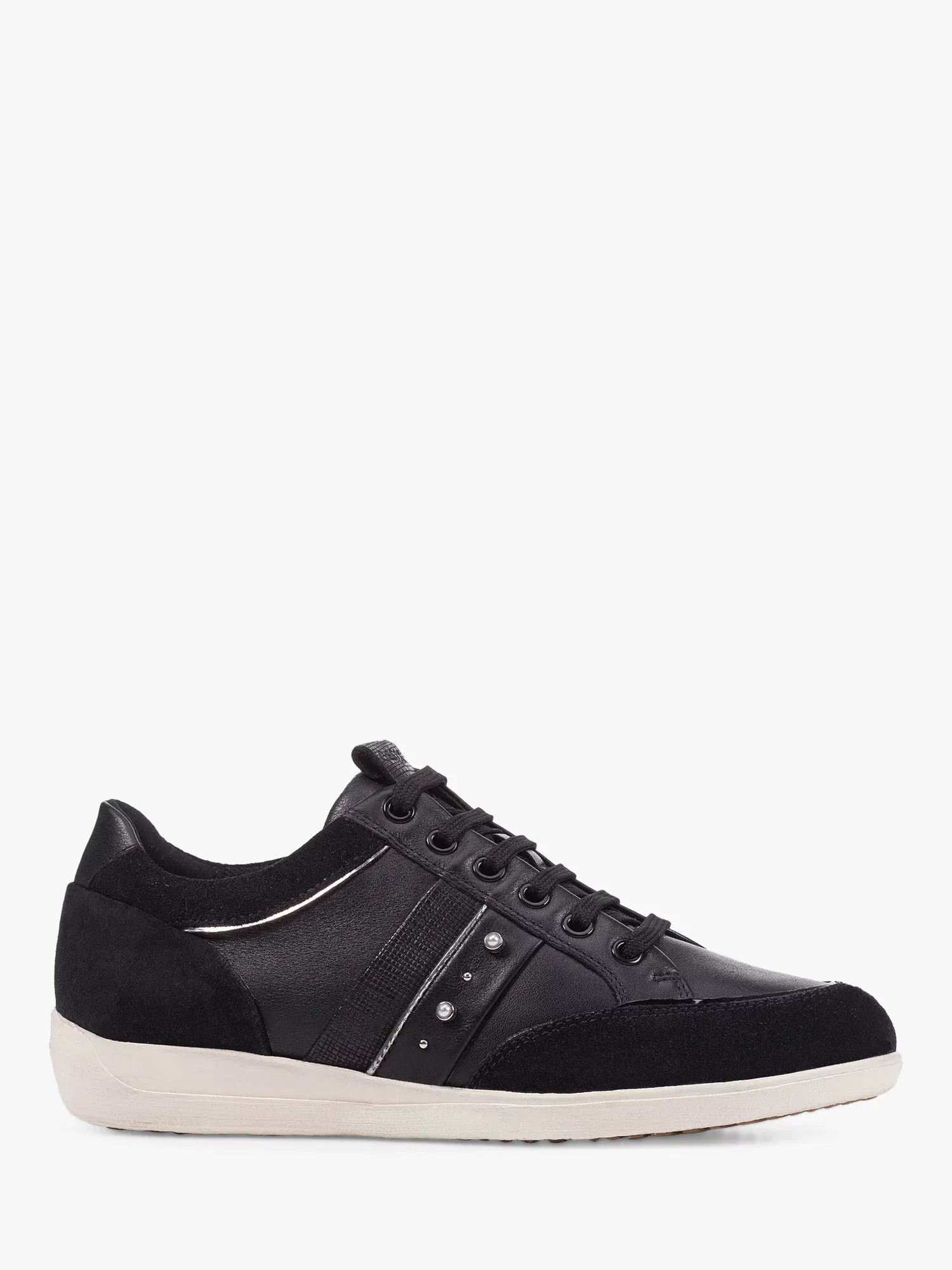 geox myria leather trainers