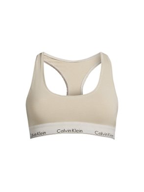 Calvin Klein Modern Cotton Bralette in White