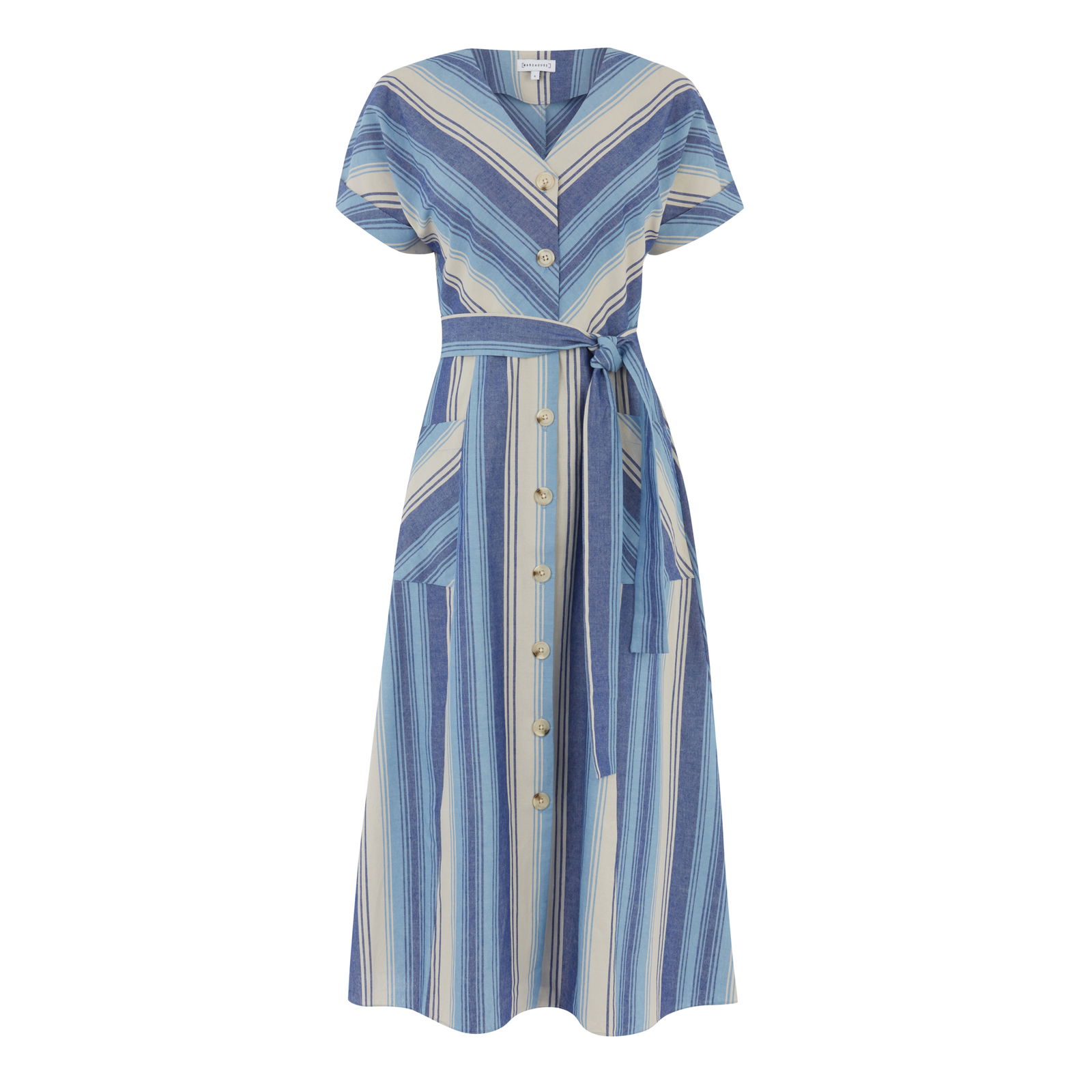 white strapless midi dress formal Horizon Strapless Collared Midi Dress