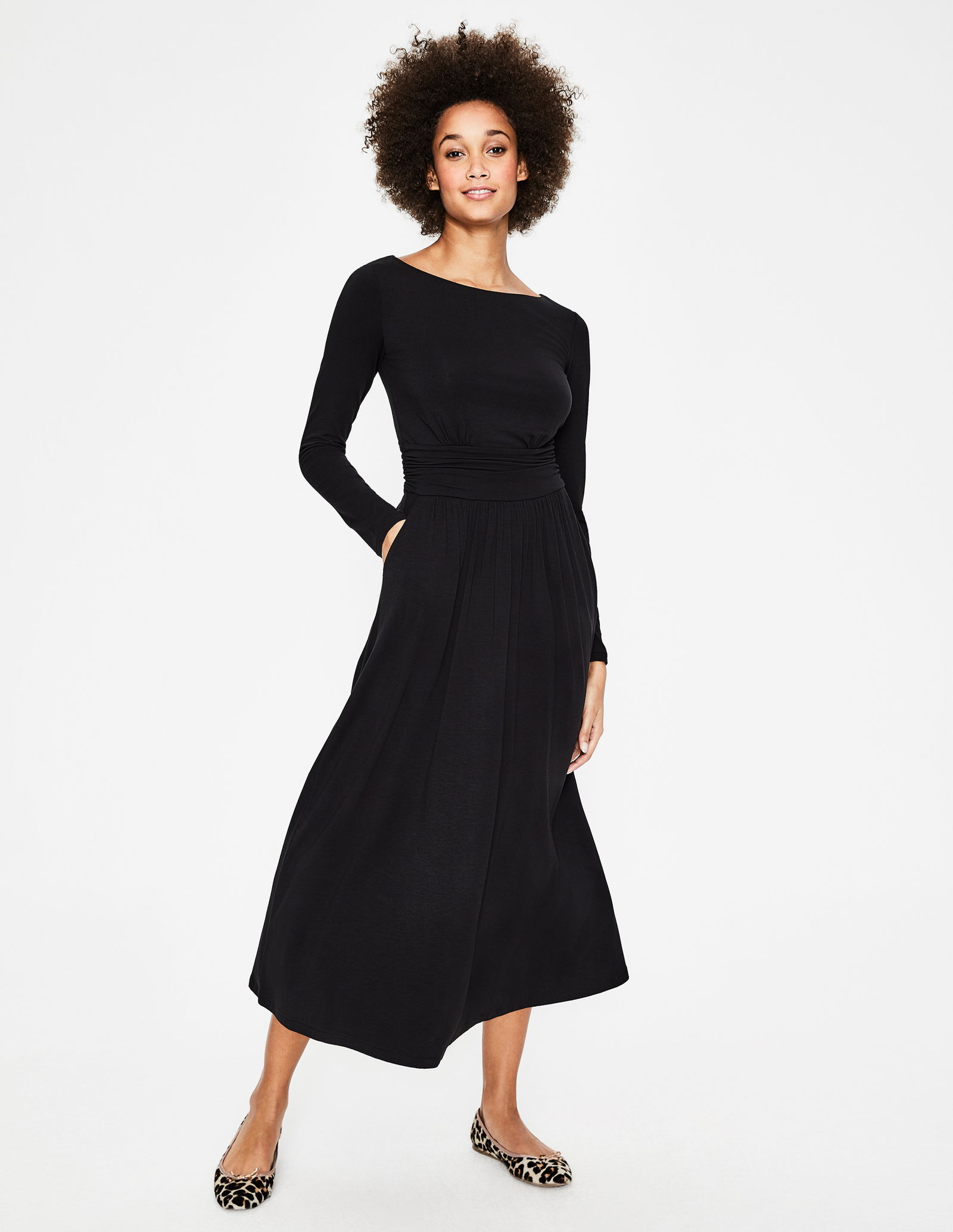 BODEN Lucille Jersey Midi Dress | Endource