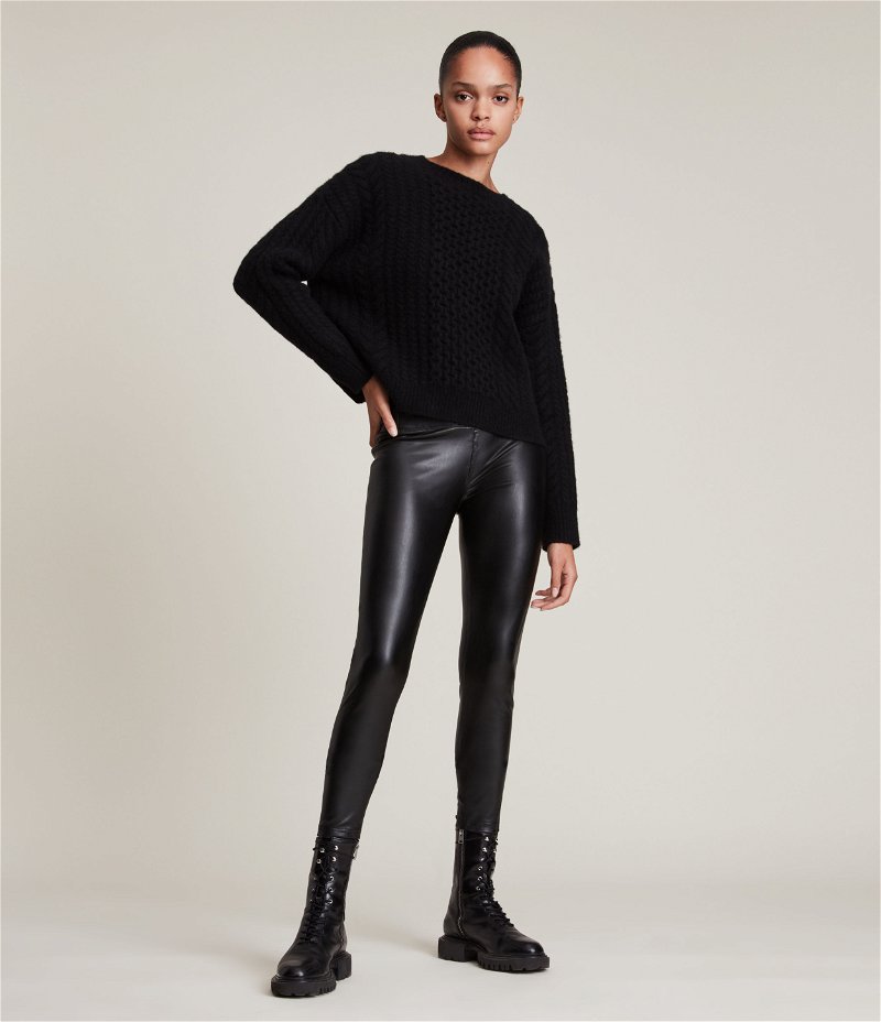 AllSaints Isla Faux Leather Leggings  Clothes, Faux leather leggings,  Outfit accessories