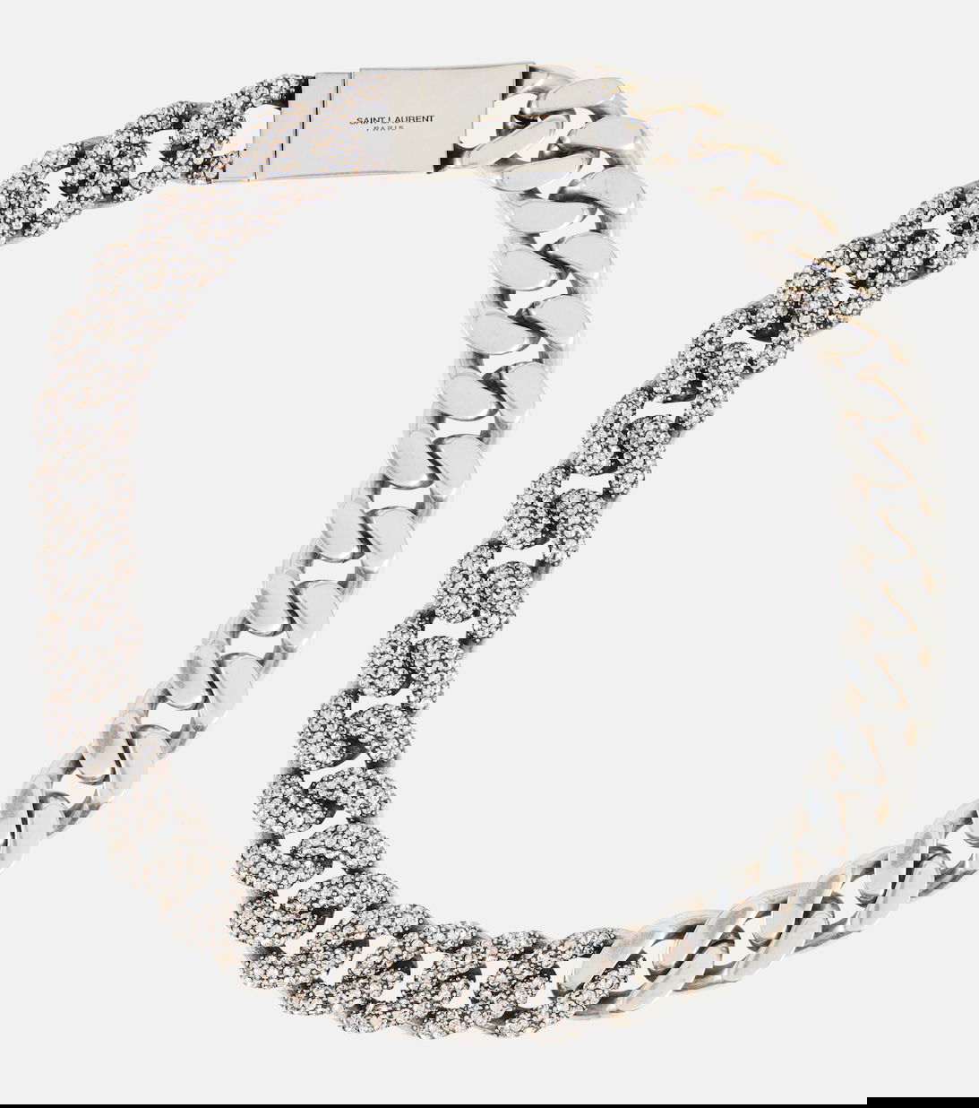 Metal Necklaces Saint Laurent Cuban Link Chain SAINT LAURENT Curb