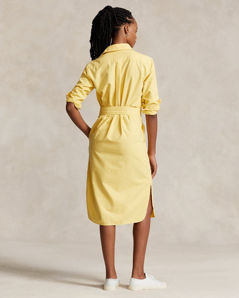 belted knit oxford polo dress 50% off RALPH LAUREN Cotton Shirtdress ralph lauren dress