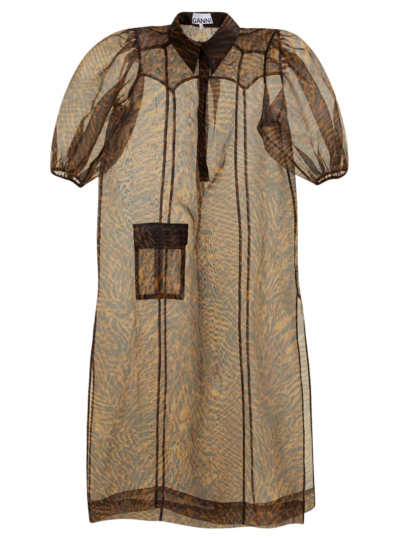 knee length dresses for ladies Garden Party Tapestry Midi Dress  ModCloth
