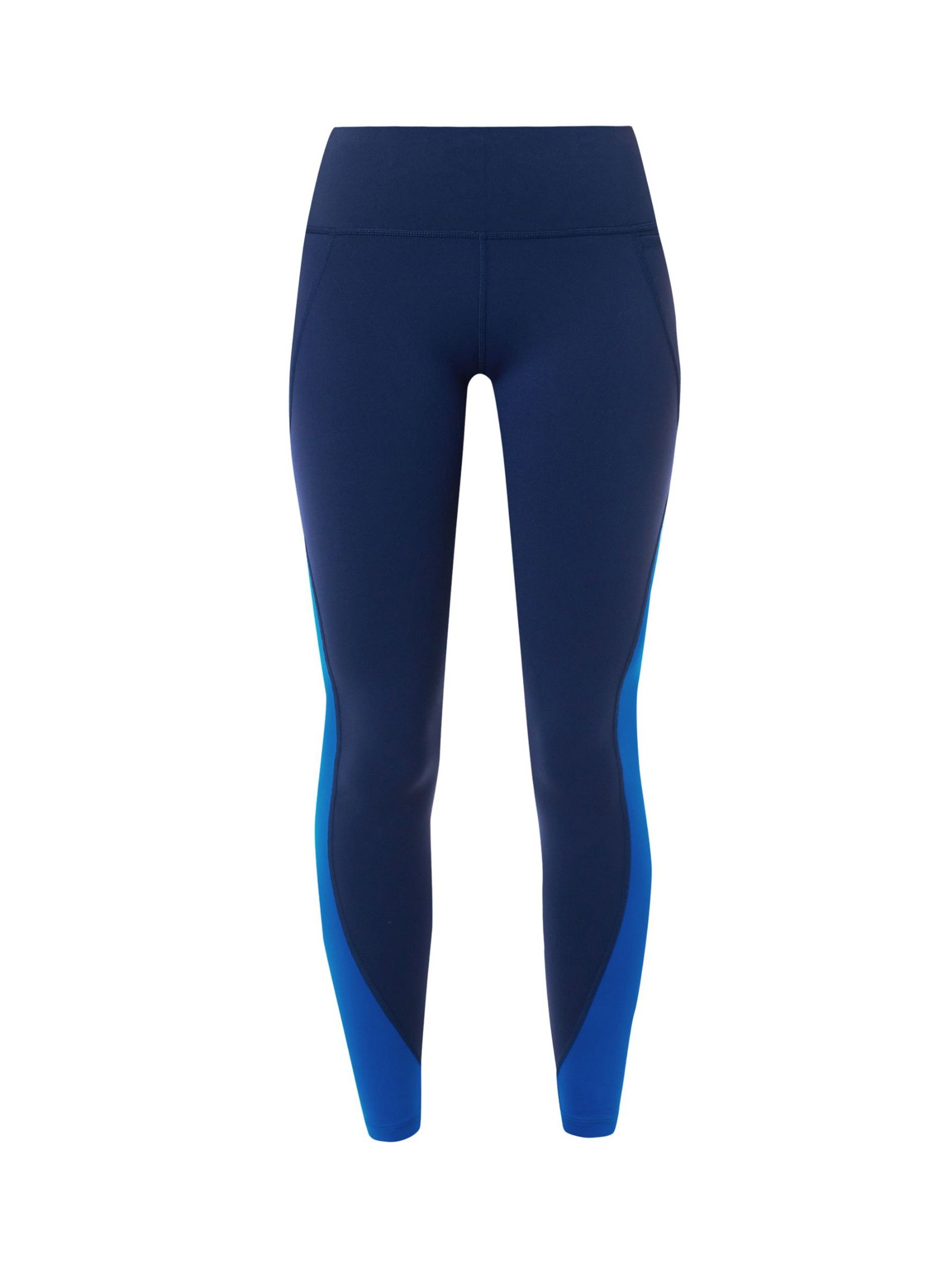 Power 7/8 Workout Colour Curve Leggings - Navy Blue, Women's Leggings