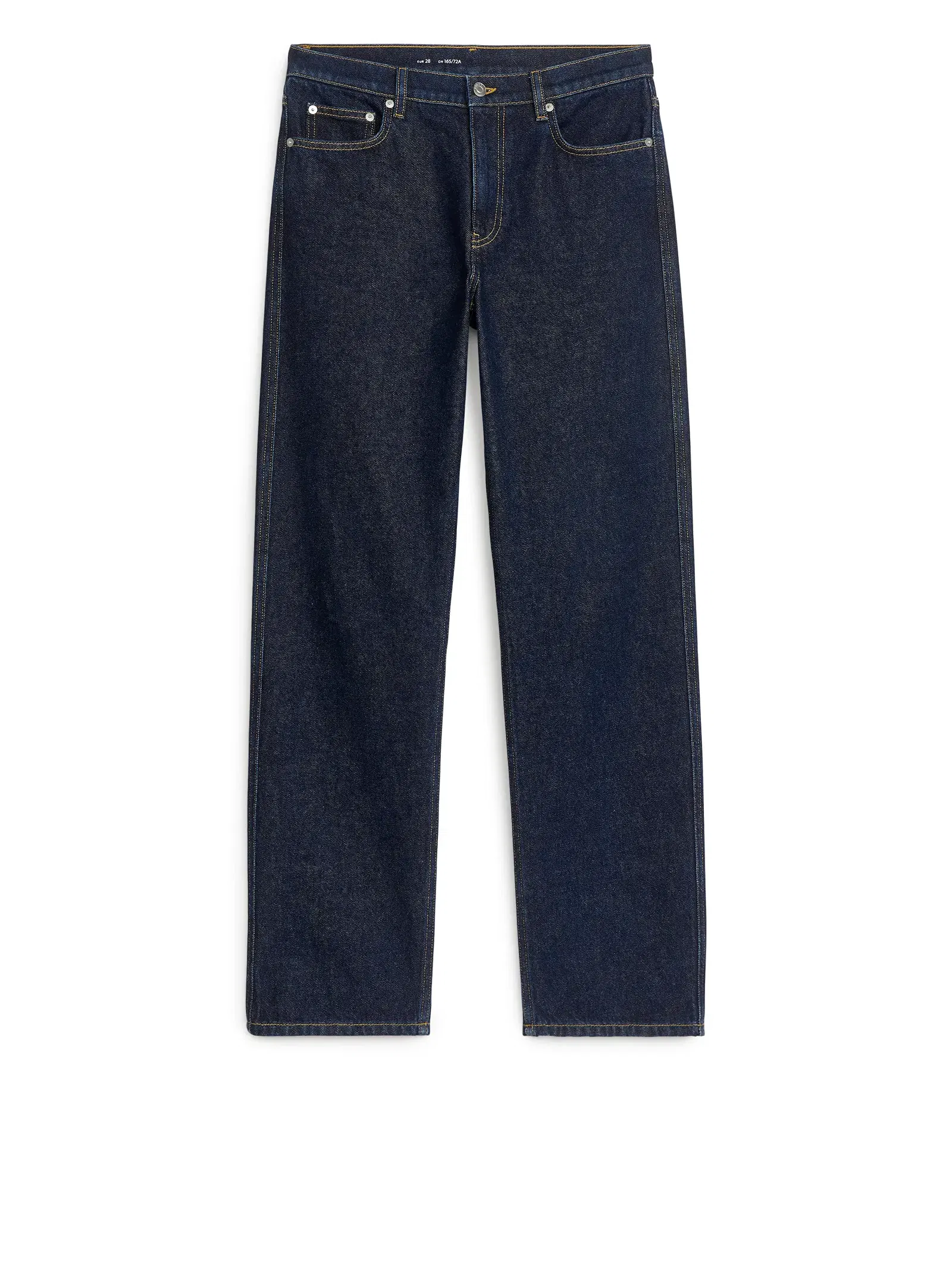 ARKET Dahlia Straight Jeans in Dark Blue | Endource