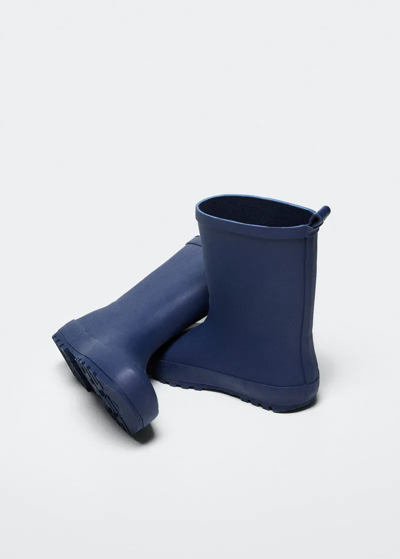 mango blue boots