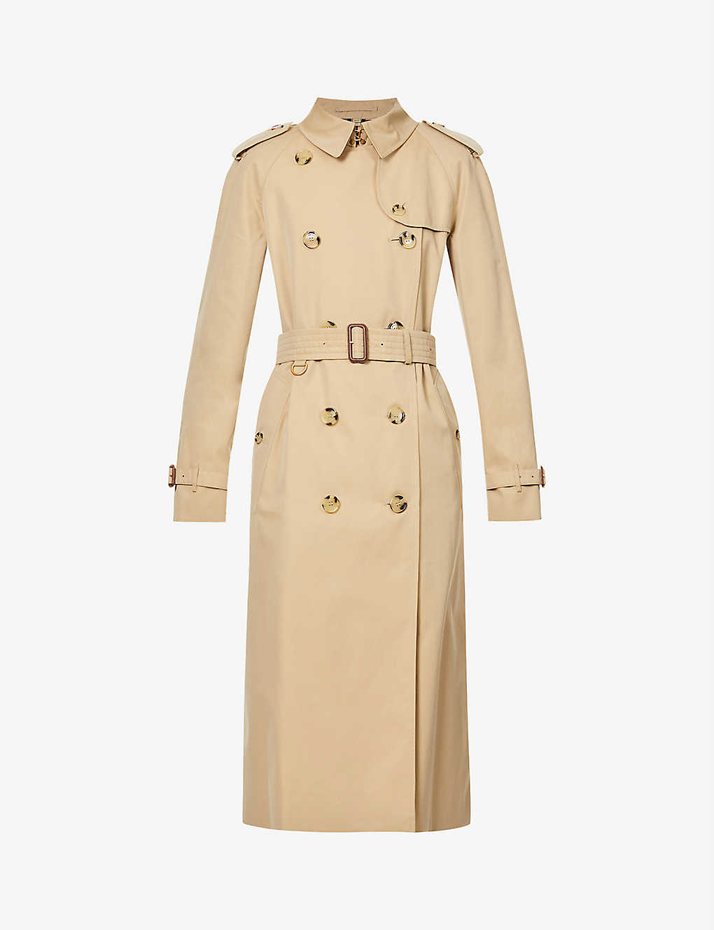 Waterloo Cotton Trench Coat in Beige - Burberry