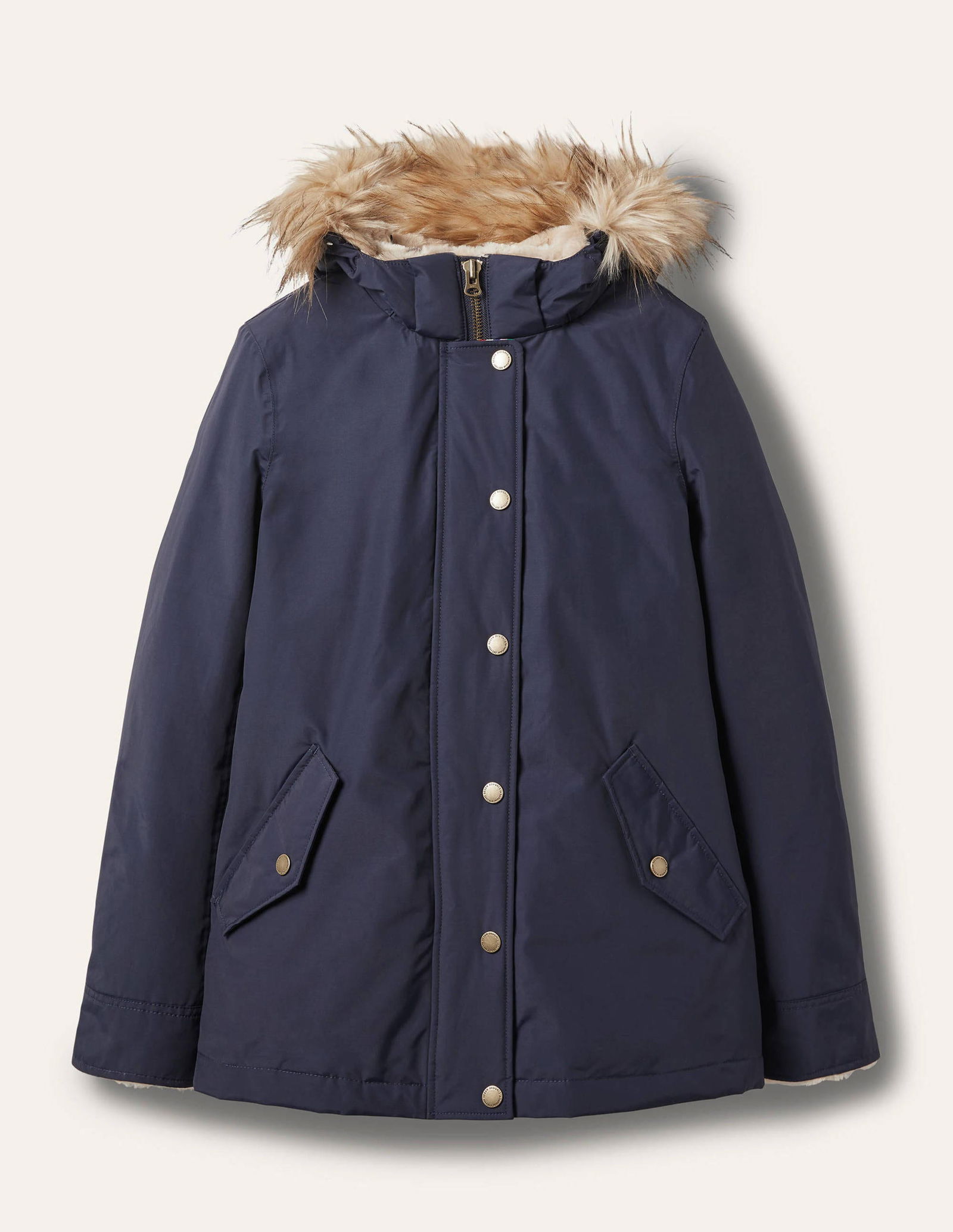 Boden Dunbar Waterproof Jacket In Navy Endource