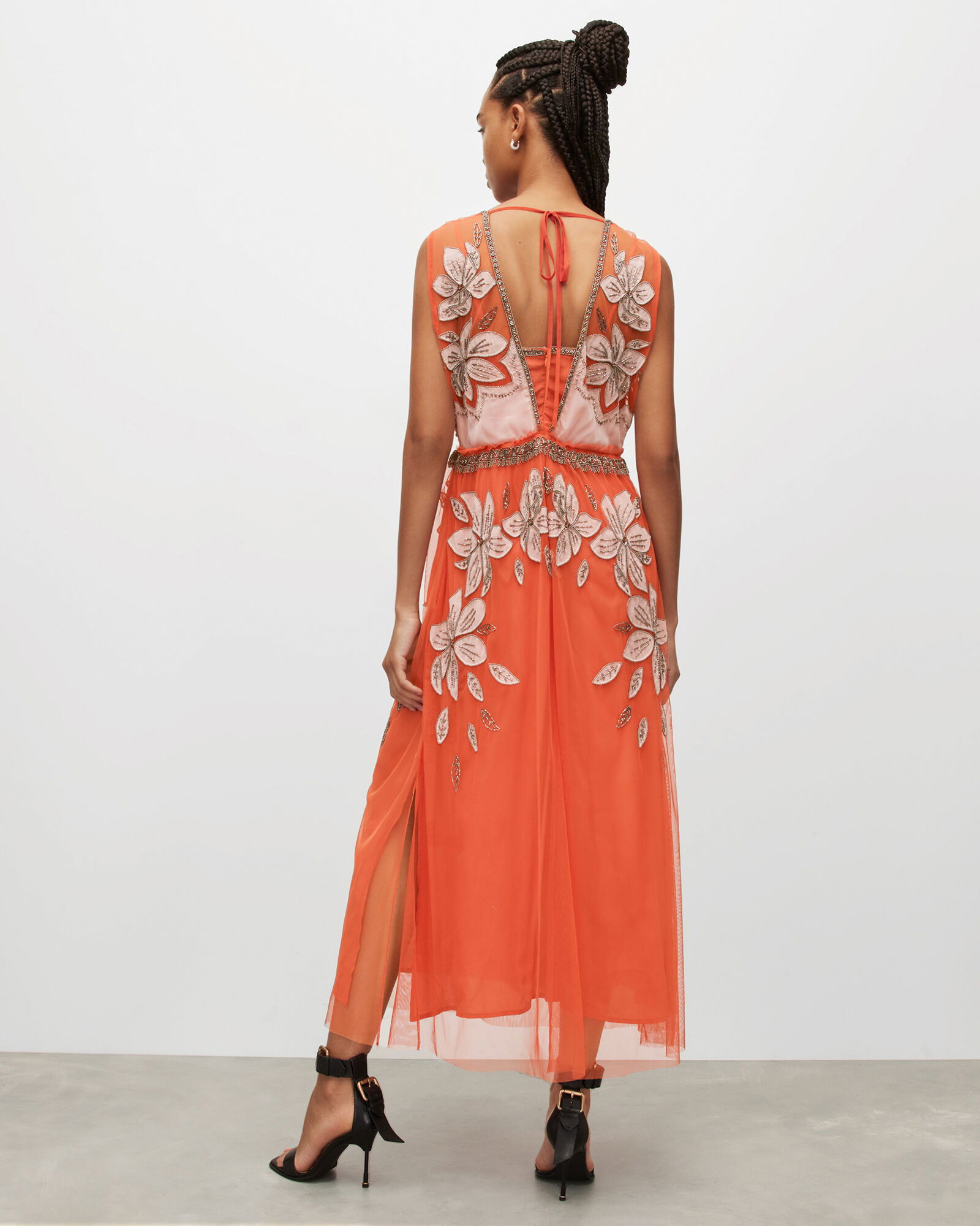 laia embroidered maxi dress Laia main image 0