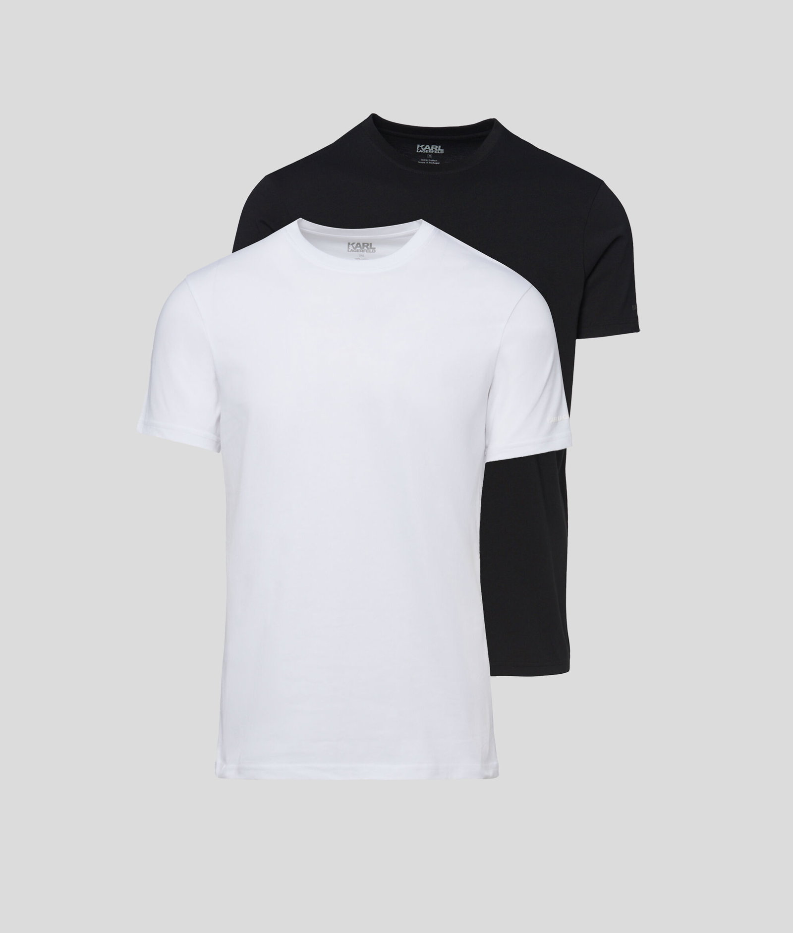 KARL LAGERFELD Crew-Neck T-Shirt– 2 Pack | endource