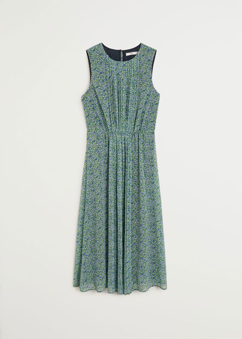 flowy flower printed dress mango Vivian main image 1