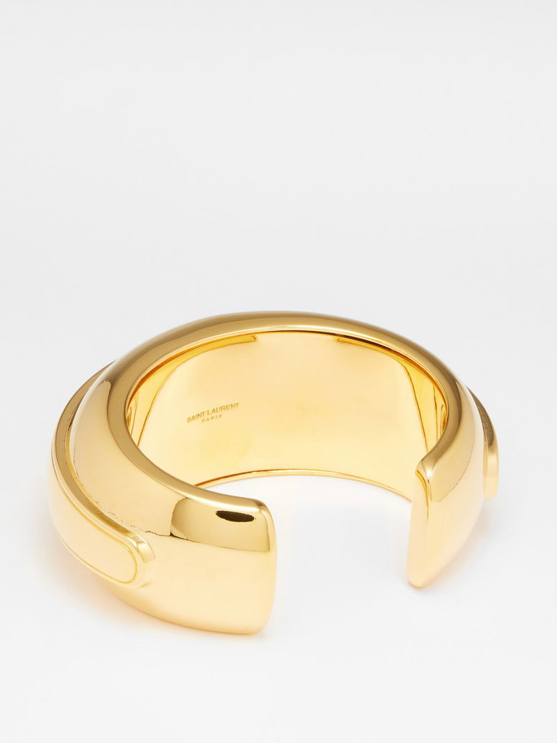 Replica Saint Laurent Logo Bracelet Saint Laurent Double Chain