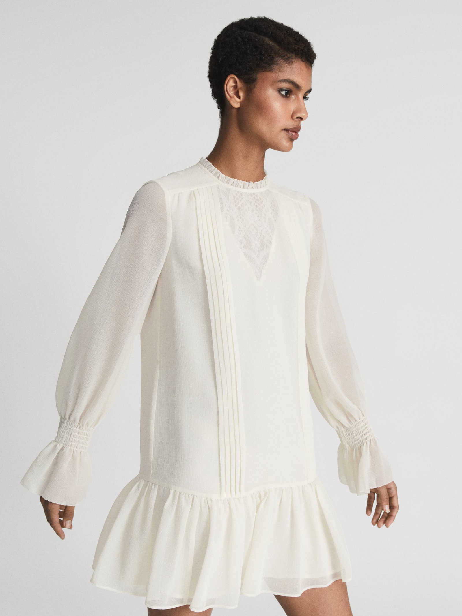 REISS Esme Shift Mini Dress | endource REISS Esme Shift Mini Dress | endource