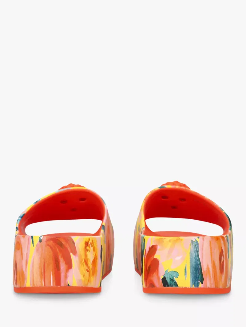 kurt geiger orange sliders