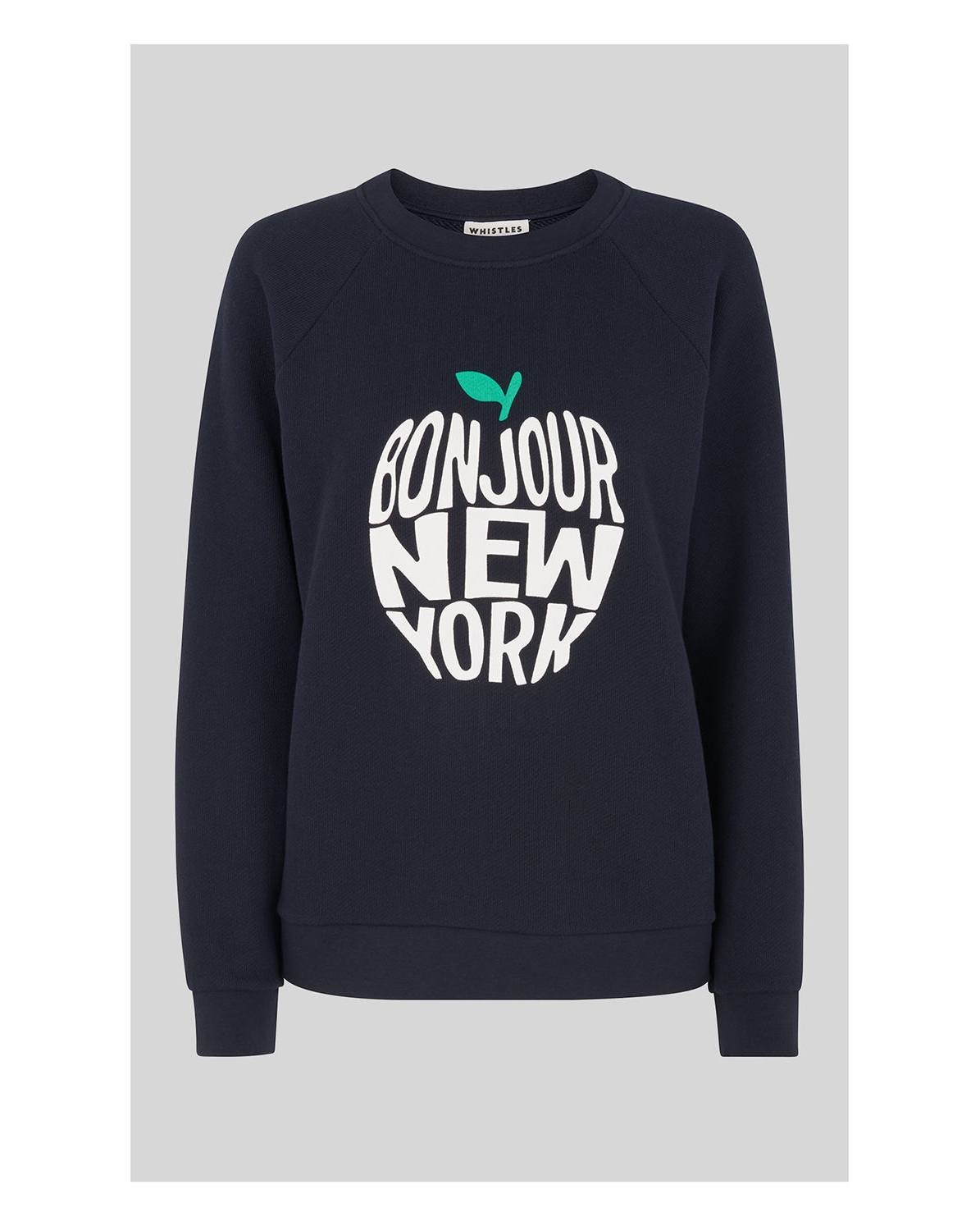 WHISTLES Bonjour New York Sweat endource