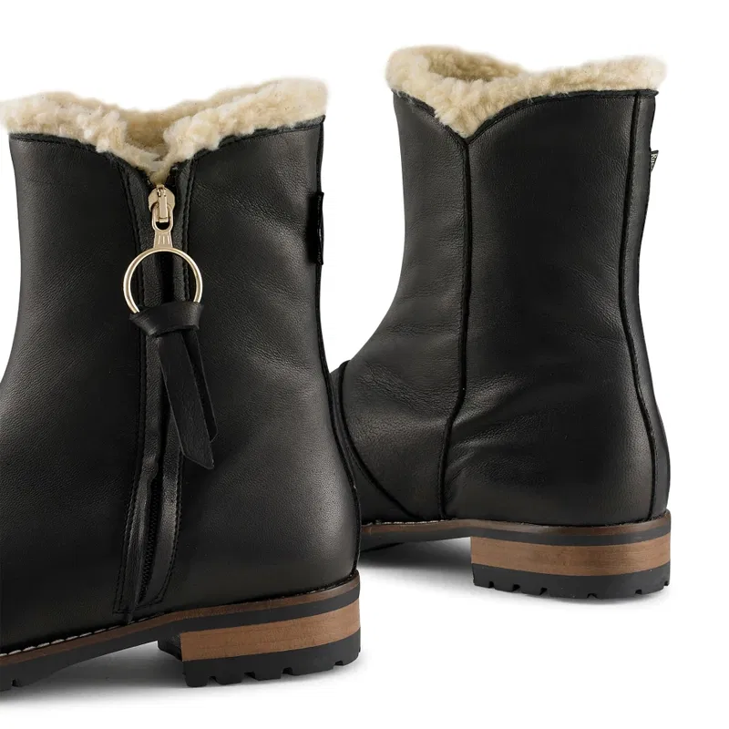 russell and bromley fur boots