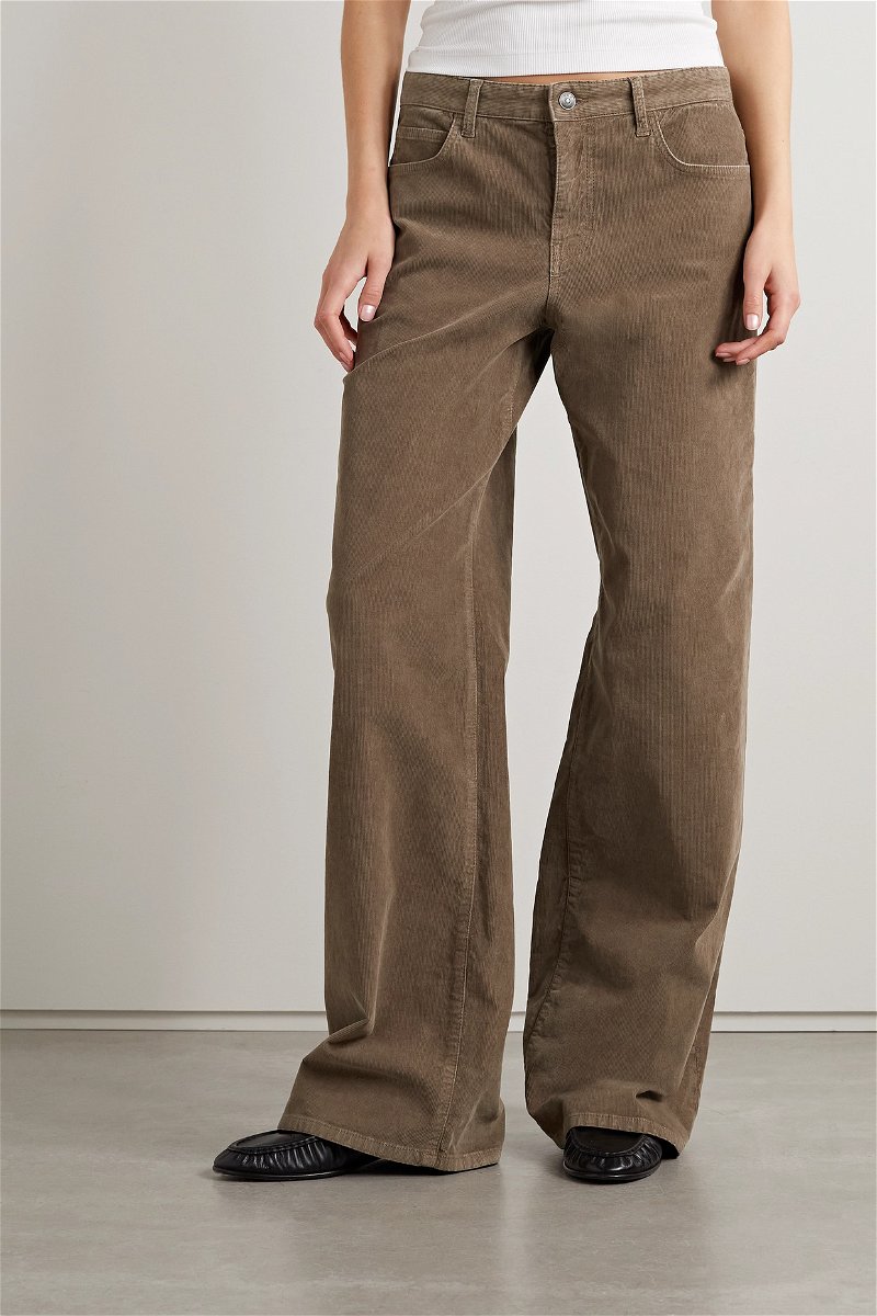 Chloe Low Rise Corduroy Pant – Fore Wharf, 56% OFF