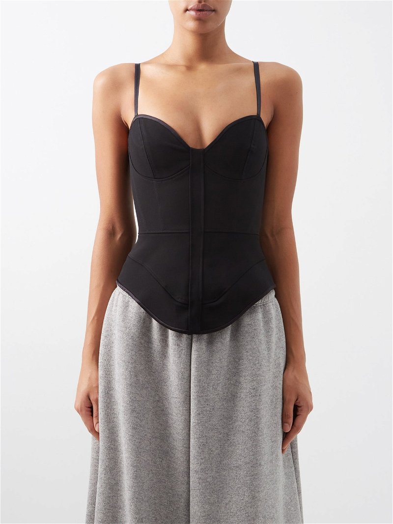 RAEY Structured Corset in Black